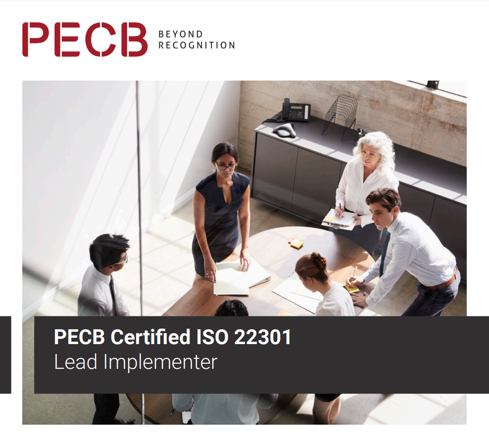 ISO 22301 Lead Implementer (Business Continuity Management) (Self-Study or e-Learning)